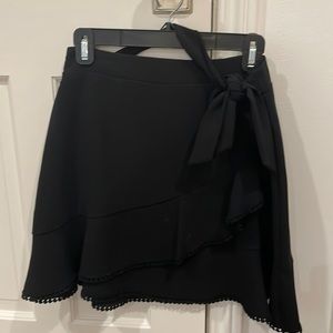 Black Ruffle Cupcakes and Cashmere Skirt